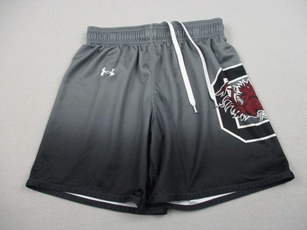 South Carolina Gamecocks Shorts Men Medium Gray Gradient NCAA Player Issued M